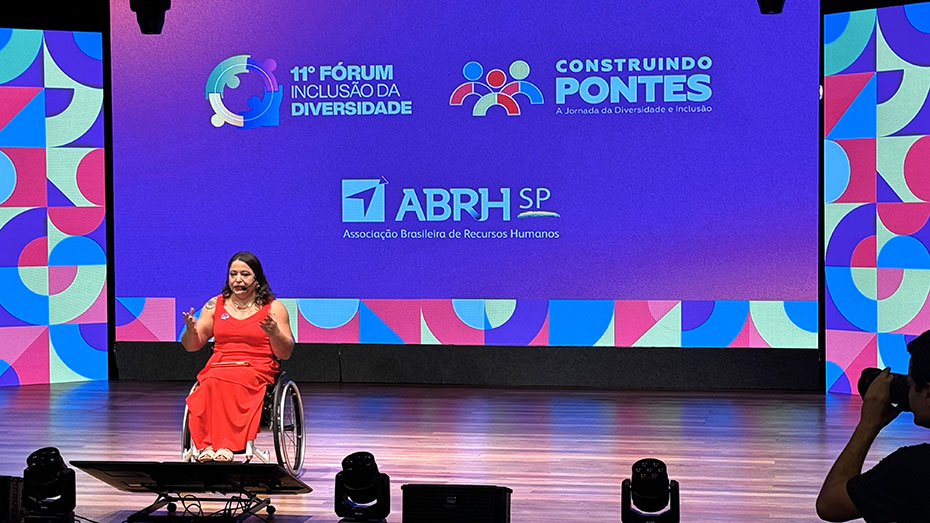 Imagem do Fórum de diversidade e inclusão que ocorreu no teatro CIEE